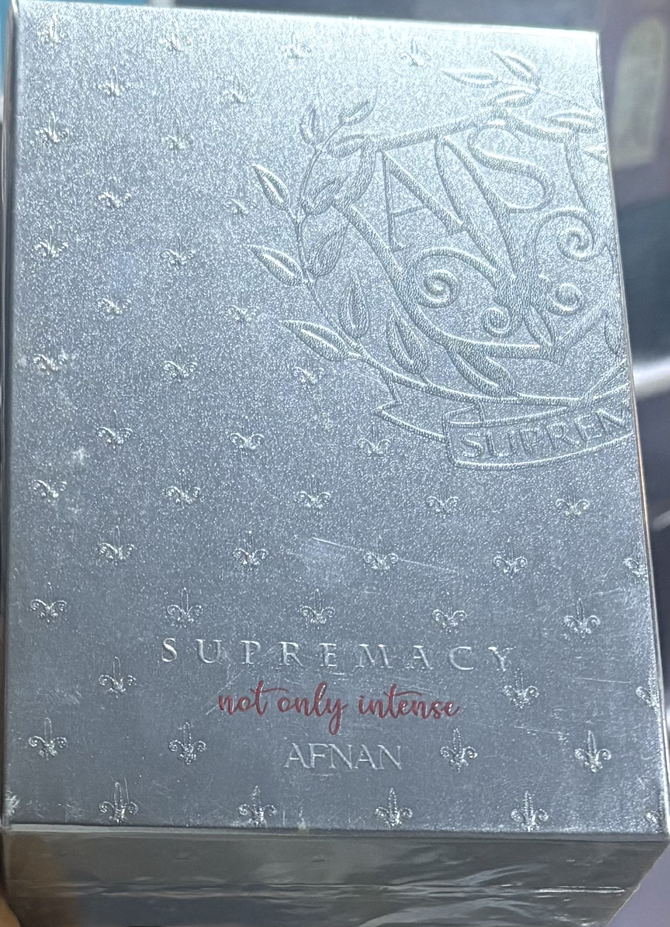 SUPREMACY NOT ONLY INTENSE